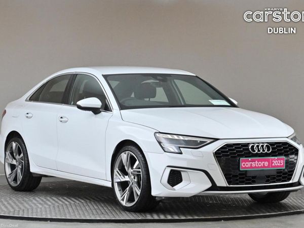 Audi A3 Saloon, Petrol, 2023, White