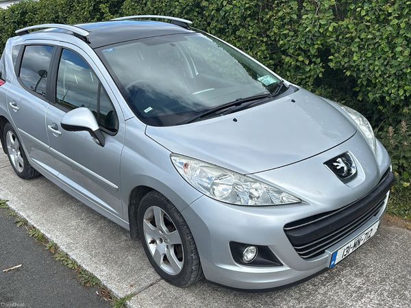 Peugeot 207 Estate, Diesel, 2013, Silver