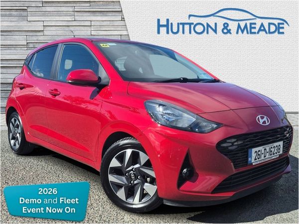 Hyundai i10 Hatchback, Petrol, 2026, Red