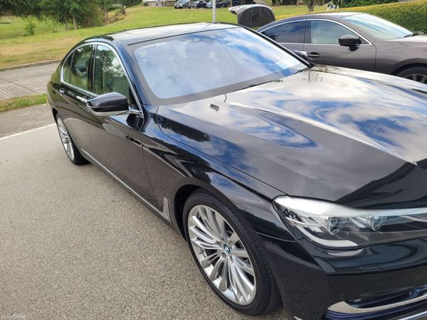 BMW 7-Series Saloon, Diesel, 2017, Black