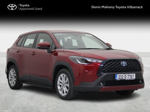 Toyota Corolla Cross Hatchback, Petrol Hybrid, 2023, Red