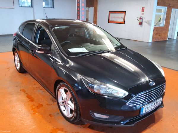 Ford Focus Hatchback, Petrol, 2017, Black