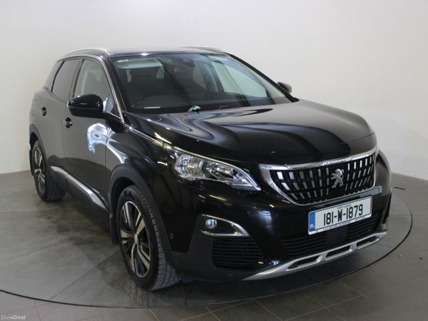 Peugeot 3008 MPV, Diesel, 2018, Black