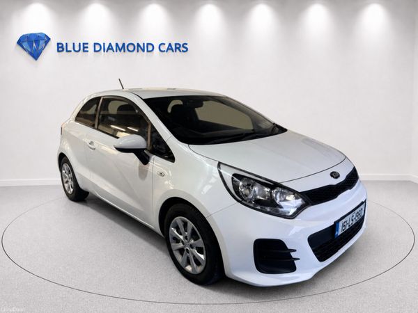Kia Rio Hatchback, Petrol, 2015, White