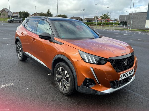 Peugeot 2008 SUV, Petrol, 2022, Orange
