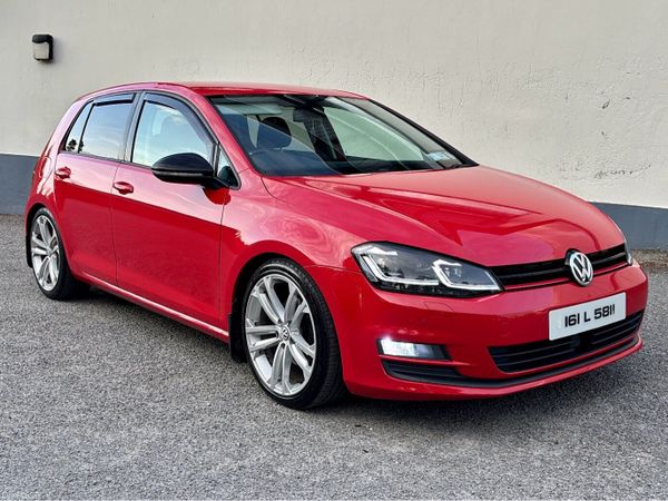Volkswagen Golf Hatchback, Diesel, 2016, Red