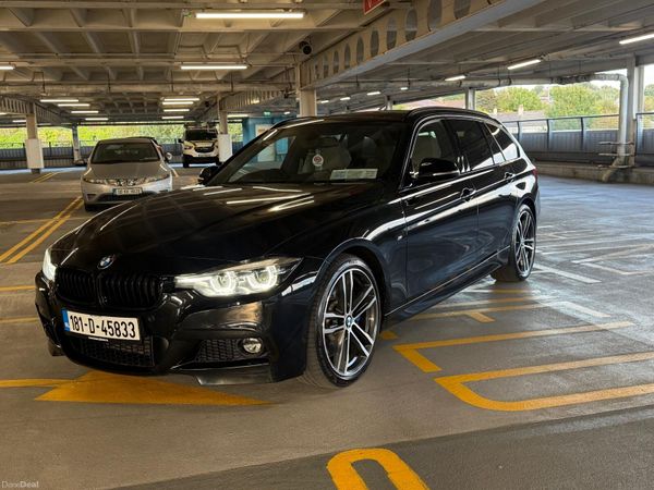 BMW 3-Series Estate, Diesel, 2018, Black