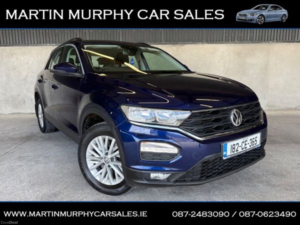 Volkswagen T-Roc SUV, Petrol, 2018, Blue