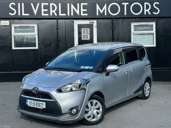 Toyota Sienta MPV, Petrol, 2017, Silver