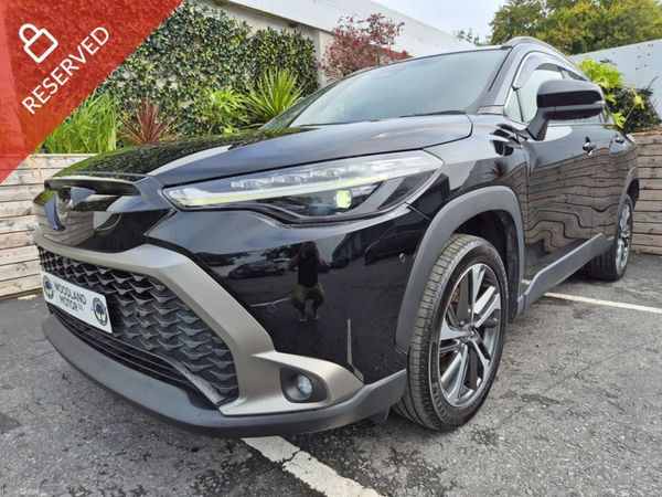 Toyota Corolla Cross SUV, Petrol Hybrid, 2024, Black