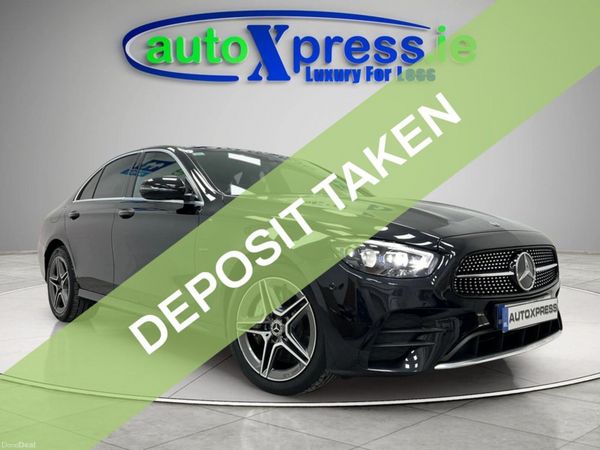 Mercedes-Benz E 300 Saloon, Diesel Plug-in Hybrid, 2020, Black