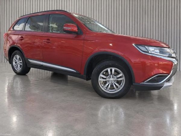 Mitsubishi Outlander Estate, Diesel, 2016, Red