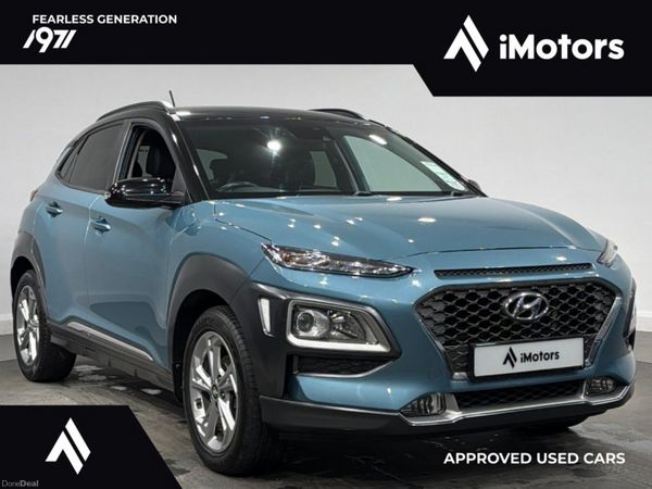 Hyundai KONA SUV, Petrol, 2021, Blue