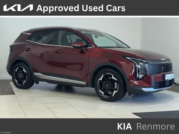 Kia Sportage MPV, Diesel Hybrid, 2026, Red
