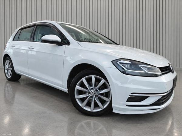 Volkswagen Golf Hatchback, Petrol, 2018, White