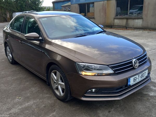 Volkswagen Jetta Saloon, Diesel, 2016, Brown
