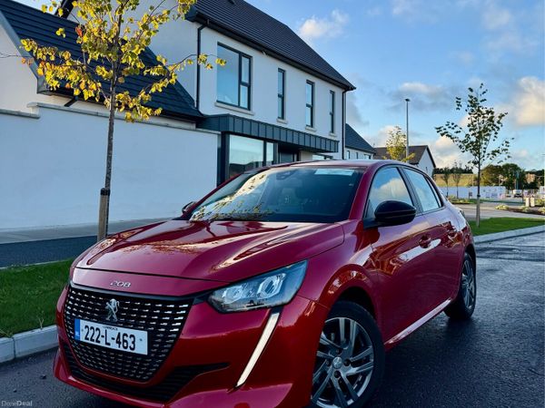 Peugeot 208 Hatchback, Petrol, 2022, Red