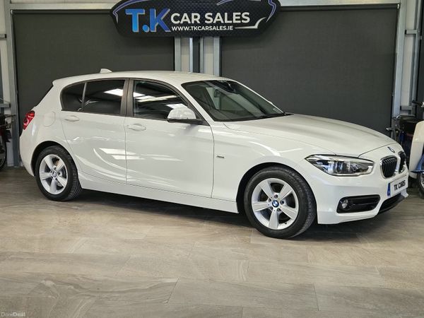 BMW 1-Series Hatchback, Petrol, 2017, White