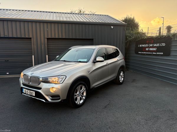 BMW X3 SUV, Diesel, 2015, Silver