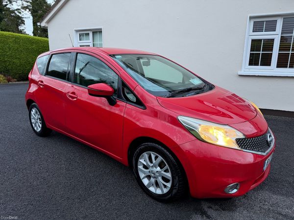 Nissan Note MPV, Diesel, 2016, Red
