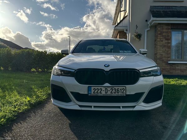 BMW 5-Series Saloon, Diesel, 2022, White