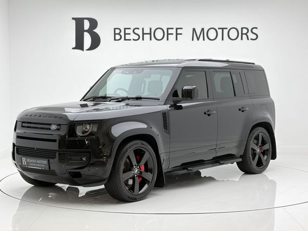 Land Rover Defender Estate, Petrol Plug-in Hybrid, 2025, Black