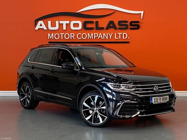 Volkswagen Tiguan Estate, Petrol Hybrid, 2023, Black