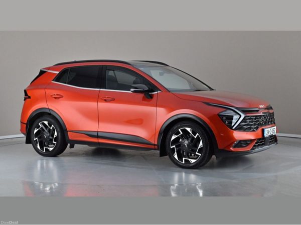 Kia Sportage SUV, Diesel Hybrid, 2024, Orange