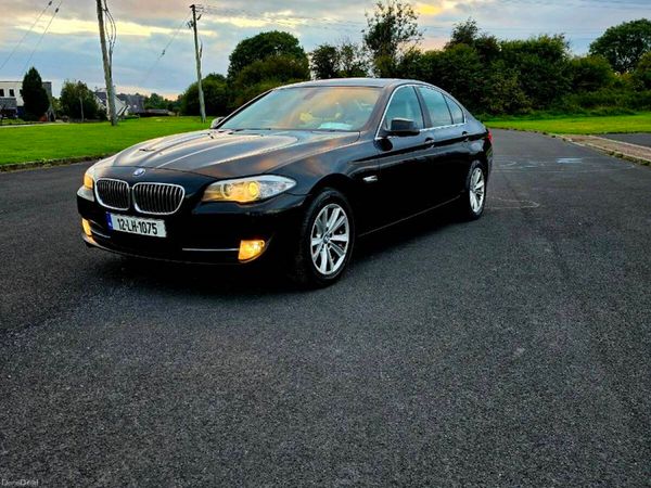 BMW 5-Series Saloon, Diesel, 2012, Black