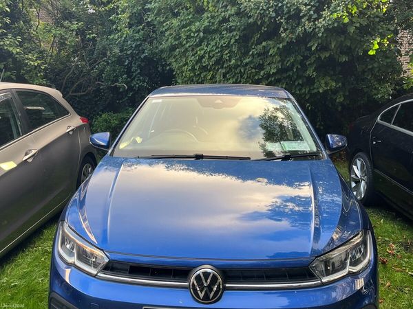 Volkswagen Polo Hatchback, Petrol, 2022, Blue