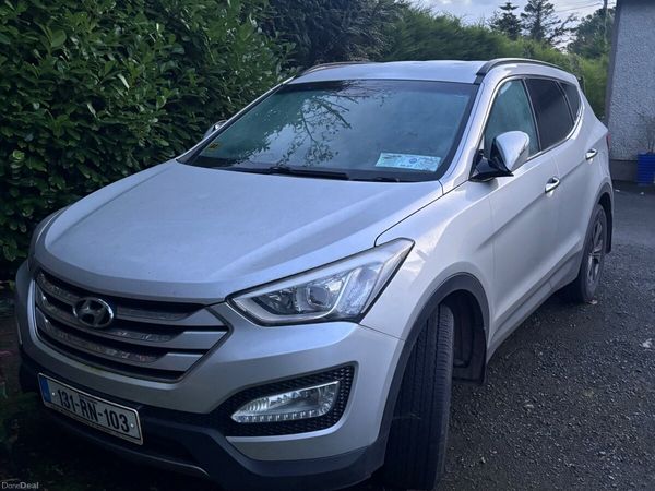 Hyundai Santa Fe SUV, Diesel, 2013, Silver