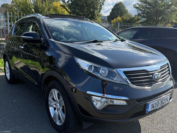 Kia Sportage SUV, Diesel, 2014, Black