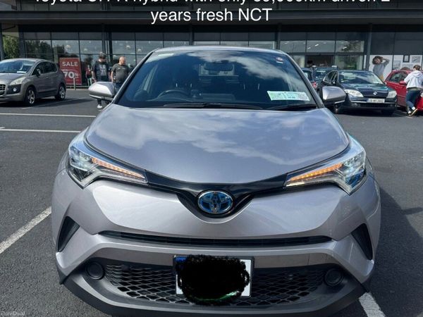 Toyota C-HR Hatchback, Petrol Hybrid, 2018, Silver