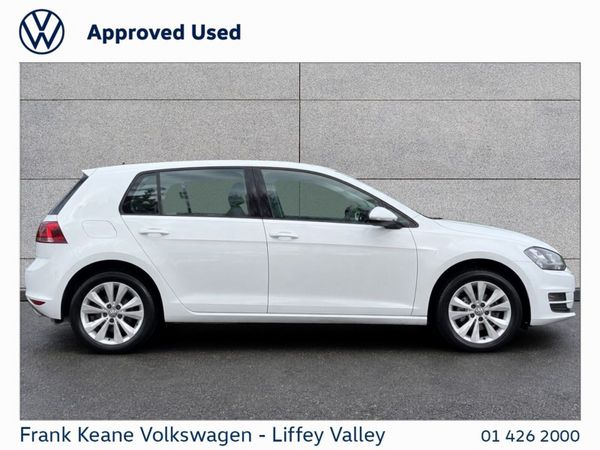 Volkswagen Golf Hatchback, Petrol, 2018, White