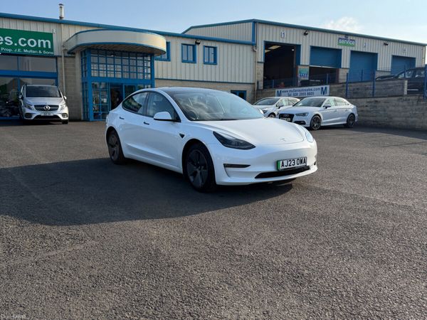 Tesla Model 3 Saloon, Electric, 2023, White