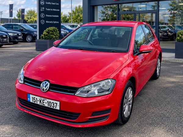 Volkswagen Golf Hatchback, Diesel, 2015, Red