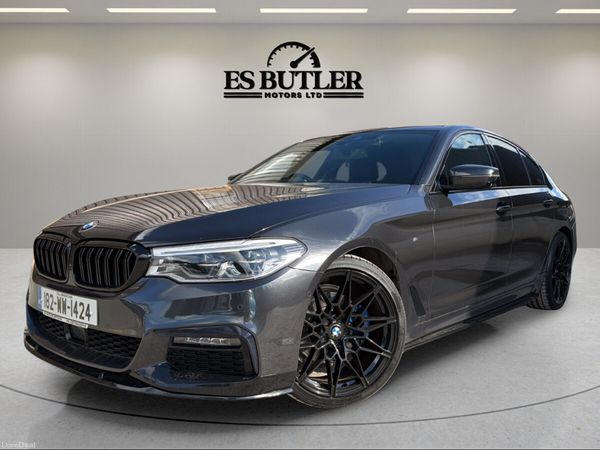 BMW 5-Series Saloon, Diesel, 2018, Grey