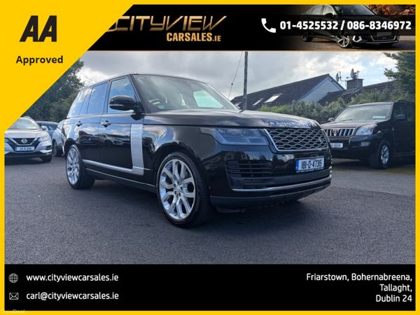 Land Rover Range Rover Estate, Diesel, 2018, Black