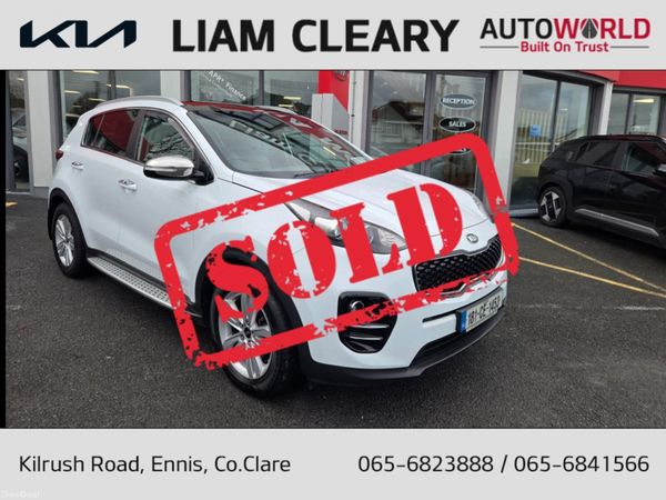 Kia Sportage MPV, Diesel, 2018, White