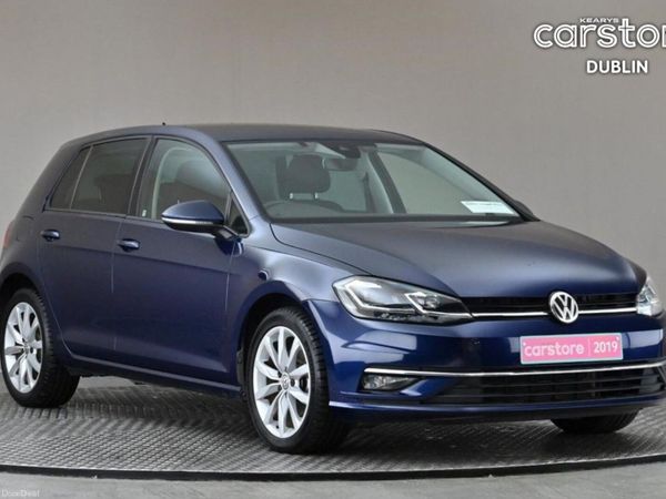 Volkswagen Golf Hatchback, Petrol, 2019, Blue