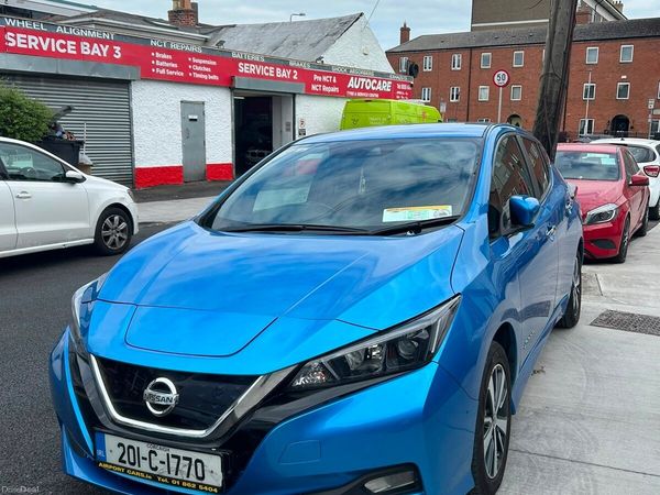 Nissan Leaf Hatchback, Electric, 2020, Blue