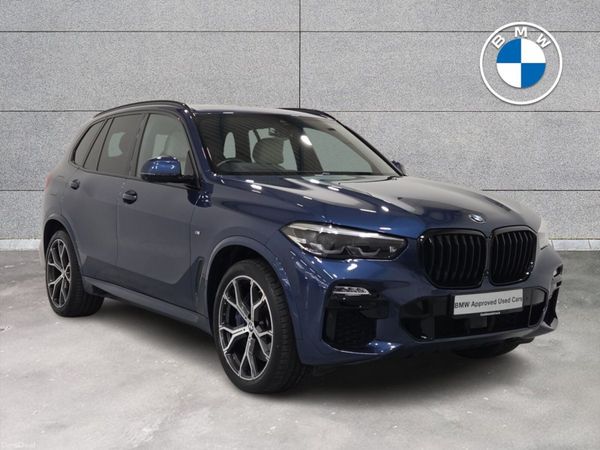 BMW X5 SUV, Petrol Plug-in Hybrid, 2021, Blue