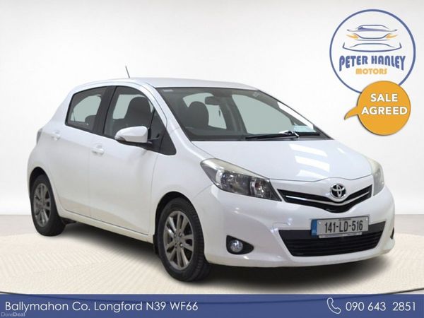 Toyota Yaris Hatchback, Diesel, 2014, White