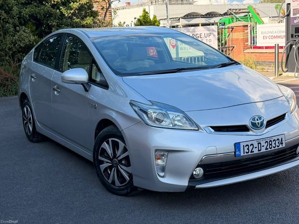 Toyota Prius Hatchback, Petrol Hybrid, 2013, Silver