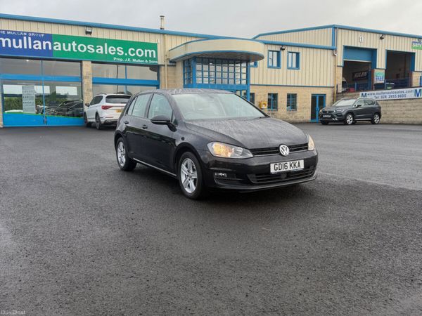Volkswagen Golf Hatchback, Diesel, 2016, Black