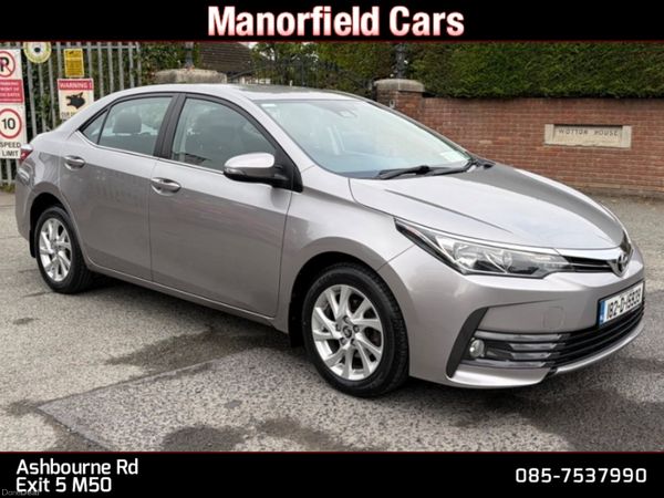 Toyota Corolla Saloon, Petrol, 2018, Grey