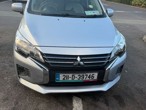 Mitsubishi Mirage Hatchback, Petrol, 2021, Silver