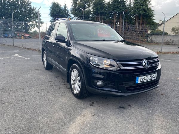 Volkswagen Tiguan SUV, Diesel, 2013, Black