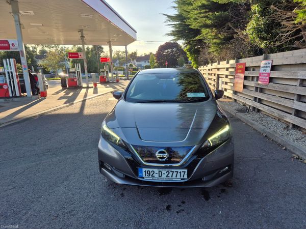 Nissan Leaf Hatchback, Electric, 2019, Grey