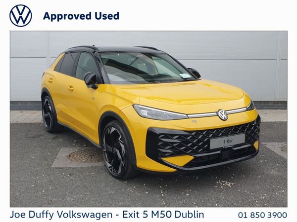Volkswagen T-Roc SUV, Petrol, 2026, Yellow